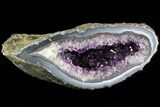 Purple Amethyst Geode - Uruguay #83658-3